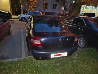 2008 Renault Megane II Рестайлинг, синий, 400000 рублей, вид 4