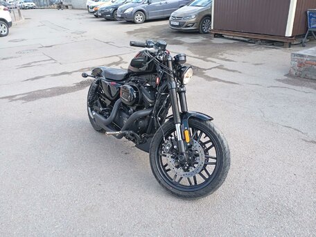 2016 Harley-Davidson XL1200, чёрный, 838950 рублей, вид 2