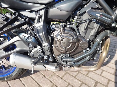 2019 Yamaha MT-07 (FZ-07), синий, 630000 рублей, вид 3