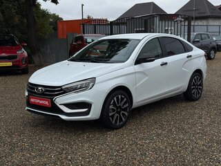 2024 Lada (ВАЗ) Vesta I Рестайлинг (NG), белый, 1050000 рублей, вид 3