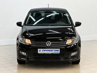 2019 Volkswagen Polo V Рестайлинг, чёрный, 1420000 рублей, вид 2