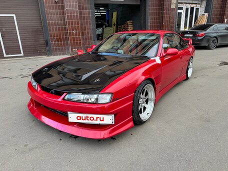 1997 Nissan Silvia VI (S14), красный, 2250000 рублей, вид 1