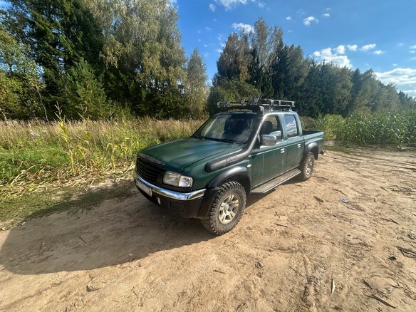 2005 Mazda B-series V, зелёный