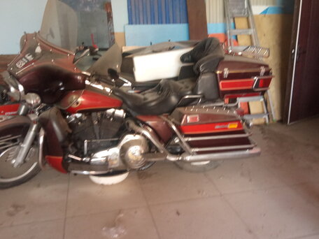 1990 Harley-Davidson Electra Glide, пурпурный, 800000 рублей, вид 1
