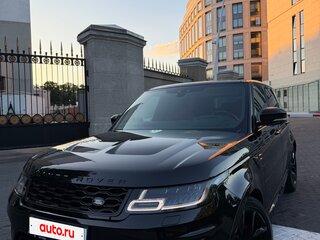 2021 Land Rover Range Rover Sport SVR II Рестайлинг, чёрный, 8400000 рублей, вид 4