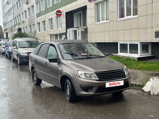 2017 Lada (ВАЗ) Granta I, коричневый, 260000 рублей, вид 2