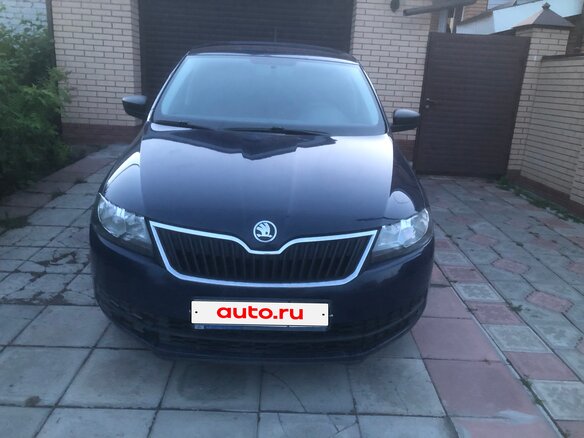 2015 Skoda Rapid I, синий, 735000 рублей - вид 2