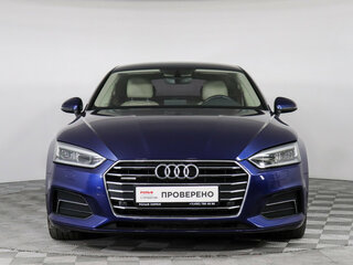 2017 Audi A5 II (F5), синий, 2360000 рублей, вид 2