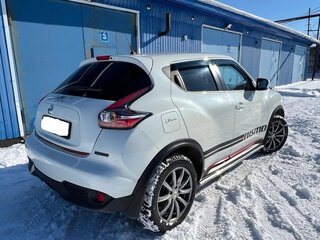 2017 Nissan Juke I Рестайлинг, белый, 1570000 рублей, вид 4