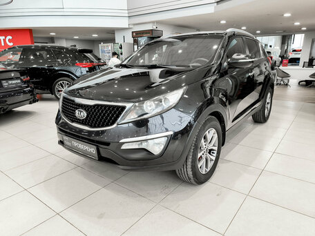 2014 Kia Sportage III Рестайлинг, чёрный, 1050000 рублей, вид 1