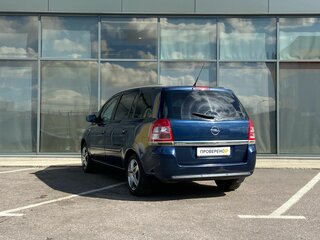 2011 Opel Zafira B Рестайлинг, синий, 504000 рублей, вид 5
