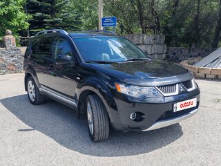 2008 Mitsubishi Outlander II, чёрный, 1380000 рублей, вид 3