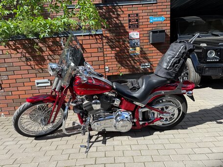 2007 Harley-Davidson CVO Softail Springer, красный, 1425000 рублей, вид 4