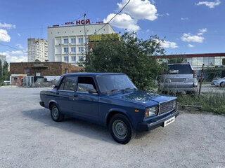 2009 Lada (ВАЗ) 2107, синий, 130000 рублей, вид 2