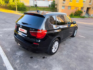 2013 BMW X3 20i xDrive II (F25), чёрный, 2000000 рублей, вид 4