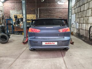 2008 Mitsubishi Lancer X, синий, 850000 рублей, вид 3
