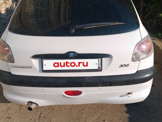 2003 Peugeot 206, белый, 120000 рублей, вид 1