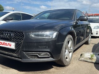 2012 Audi A4 IV (B8) Рестайлинг, чёрный, 1350000 рублей, вид 1