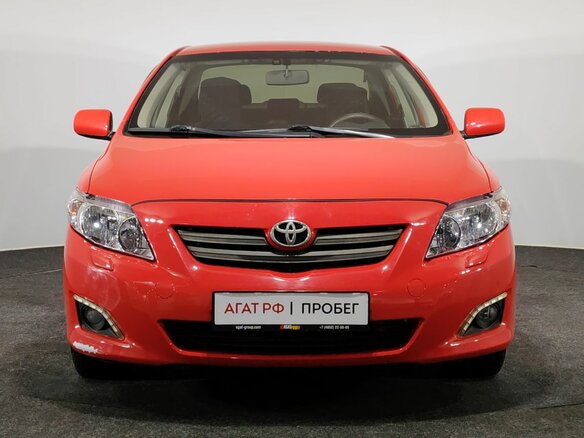 2008 Toyota Corolla AMT X (E140, E150), красный - вид 1
