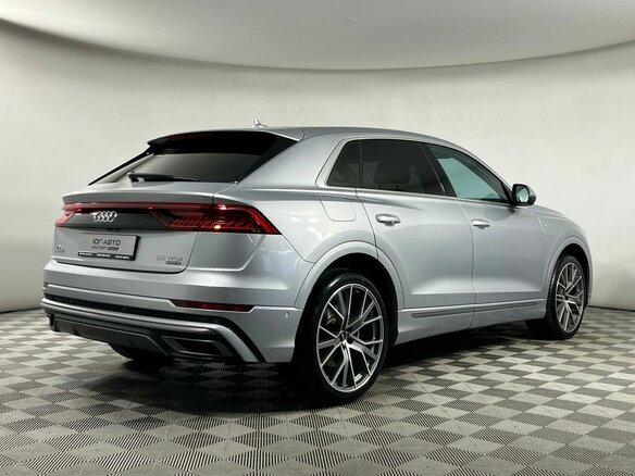 2019 Audi Q8 55 TFSI I (4M), серебристый - вид 25