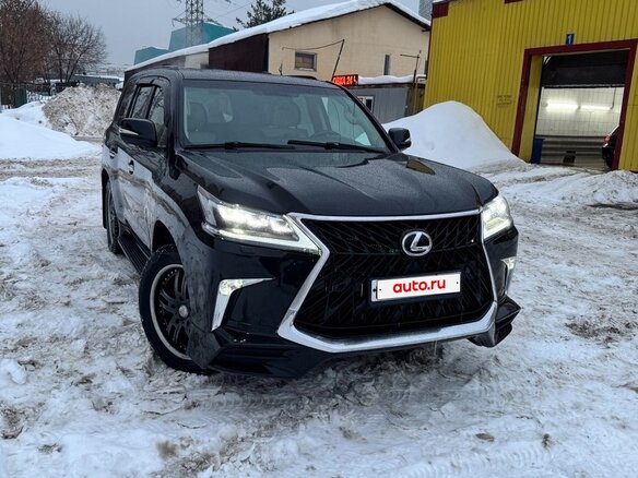 2010 Lexus LX 570 III, чёрный, 4150000 рублей - вид 1