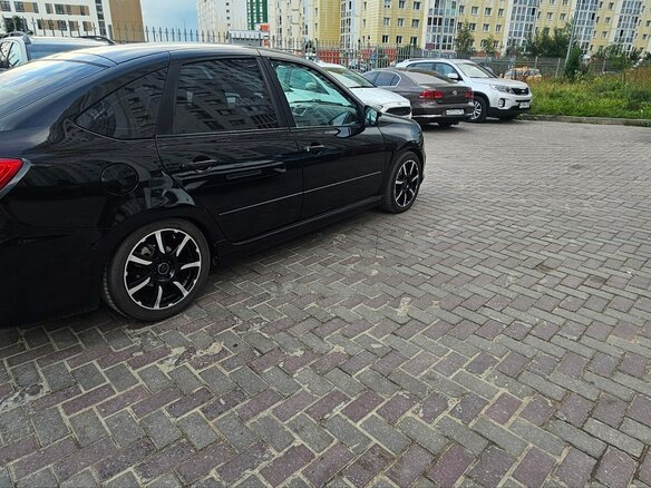 2023 Lada (ВАЗ) Granta Sport I Рестайлинг, чёрный - вид 2