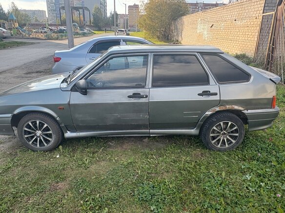 2008 Lada (ВАЗ) 2114, серый, 85000 рублей - вид 8