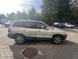 2003 Hyundai Santa Fe I, серый, 430000 рублей, вид 2