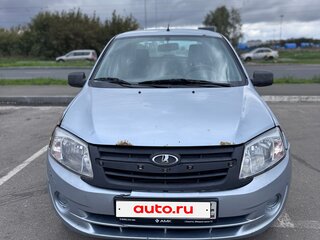 2013 Lada (ВАЗ) Granta I, голубой, 175000 рублей, вид 2