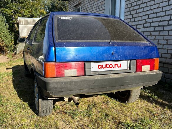1987 Lada (ВАЗ) 2108 21086, синий, 120000 рублей - вид 6