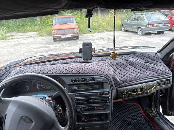 2001 Lada (ВАЗ) 2109, серебристый, 120000 рублей - вид 8