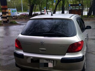 2005 Peugeot 307 I Рестайлинг, серый, 290000 рублей, вид 2
