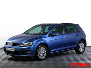 2014 Volkswagen Golf VII, голубой, 1090000 рублей, вид 1