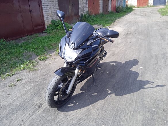 2009 Yamaha FZ6, чёрный, 360000 рублей - вид 1