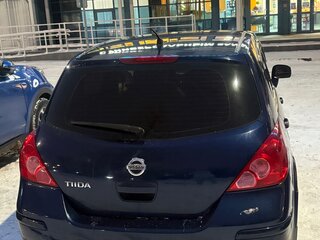 2013 Nissan Tiida I Рестайлинг, синий, 910000 рублей, вид 5