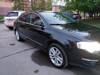 2008 Volkswagen Passat B6, чёрный, 900000 рублей, вид 2