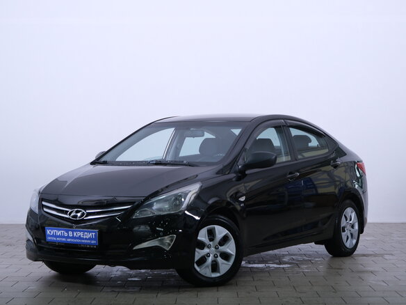2016 Hyundai Solaris I Рестайлинг, чёрный, 999000 рублей - вид 2