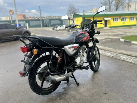 2020 Bajaj Boxer BM 125, чёрный, 95000 рублей, вид 4
