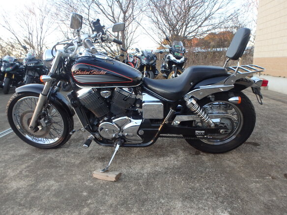 2001 Honda Shadow 750, чёрный, 510000 рублей