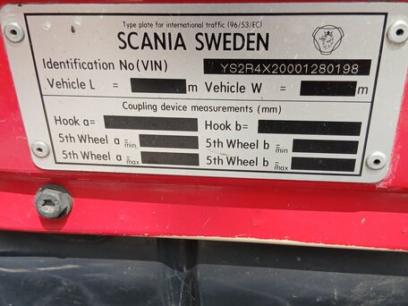 2002 Scania 4-Series, красный, 1200000 рублей, вид 4