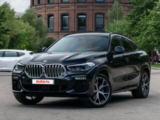 2021 BMW X6 40i III (G06), синий, 9100000 рублей, вид 1
