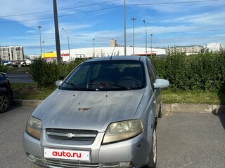 2007 Chevrolet Aveo I, серебристый, 150000 рублей, вид 1