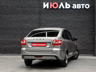 2019 Lada (ВАЗ) Granta I Рестайлинг, серый, 550000 рублей, вид 4
