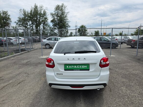 2019 Lada (ВАЗ) Granta I Рестайлинг, белый - вид 3