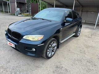 2013 BMW X6 30d I (E71) Рестайлинг, синий, 2350000 рублей, вид 2