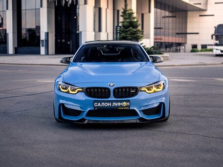 2018 BMW M4 F82/F83 Рестайлинг, синий, 6550000 рублей, вид 2