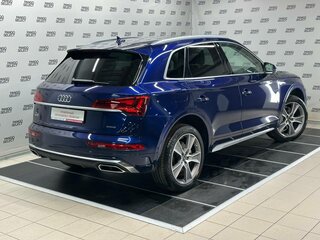 2022 Audi Q5 45 TFSI II (FY) Рестайлинг, синий, 4186000 рублей, вид 2