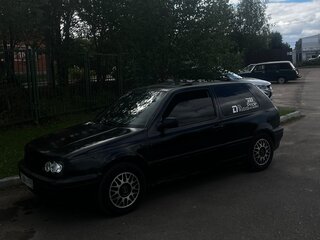 1994 Volkswagen Golf III, чёрный, 145000 рублей, вид 5