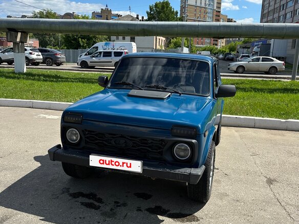 2011 Lada (ВАЗ) 2121 (4x4) I Рестайлинг, синий, 399000 рублей - вид 1