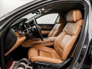 2012 BMW 7 серии Long 750Li xDrive V (F01/F02/F04) Рестайлинг, серебристый, 1580000 рублей, вид 4
